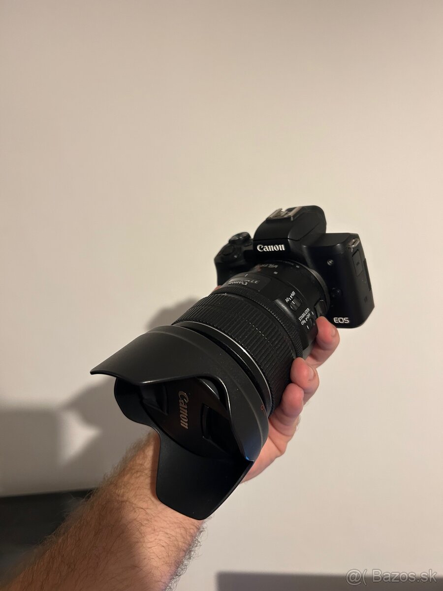 Canon Eos M50 + Canon EF-S 15-85 IS USM