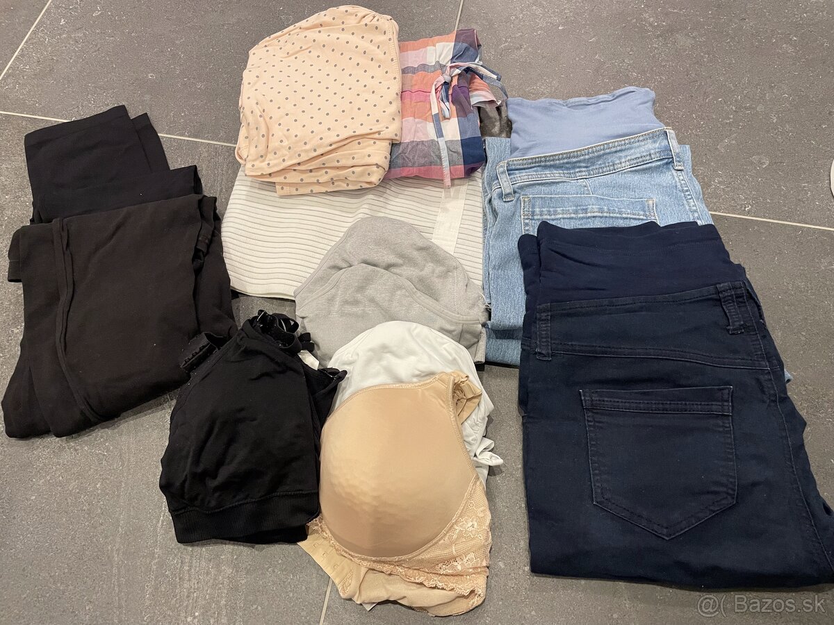 Darujem tehotenské oblečenie