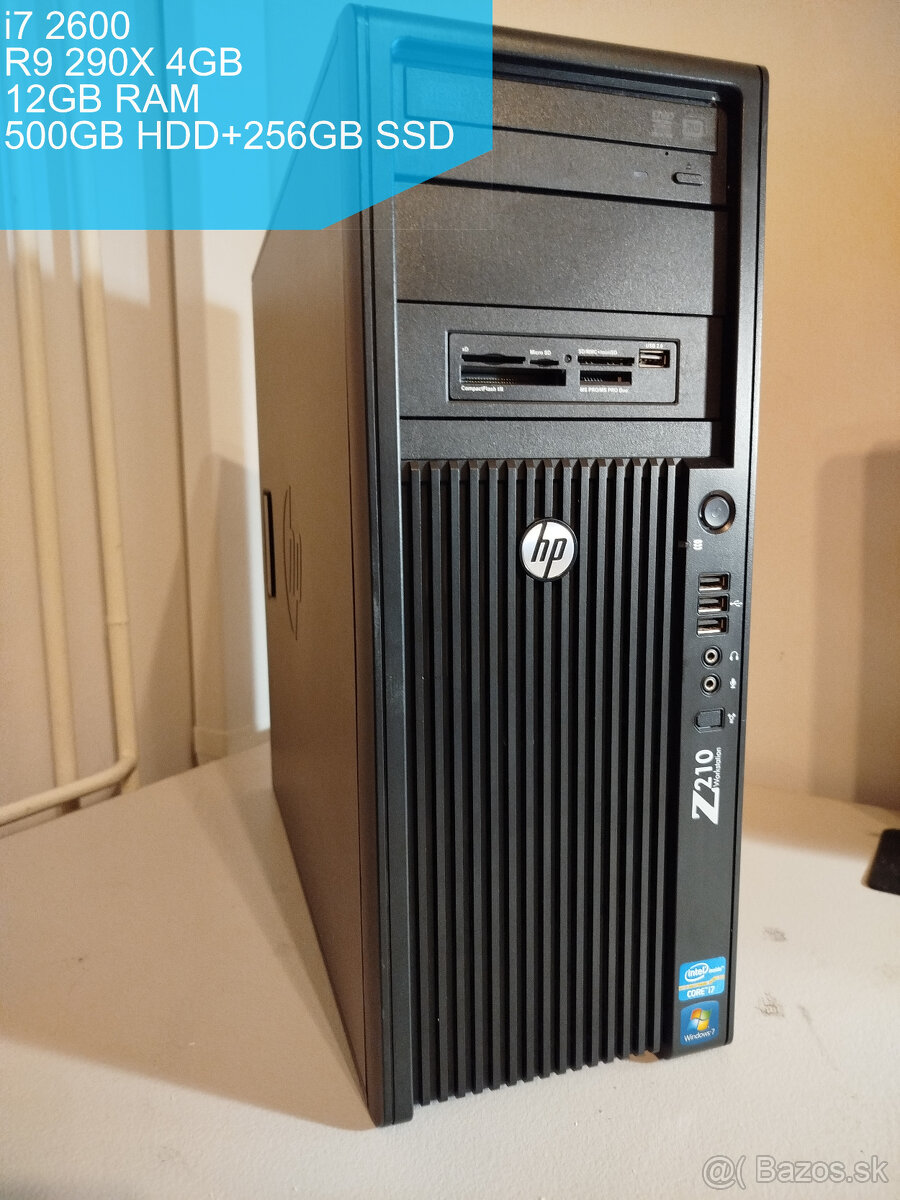 Herný PC | intel i7 | 12GB RAM | R9 290x 4GB