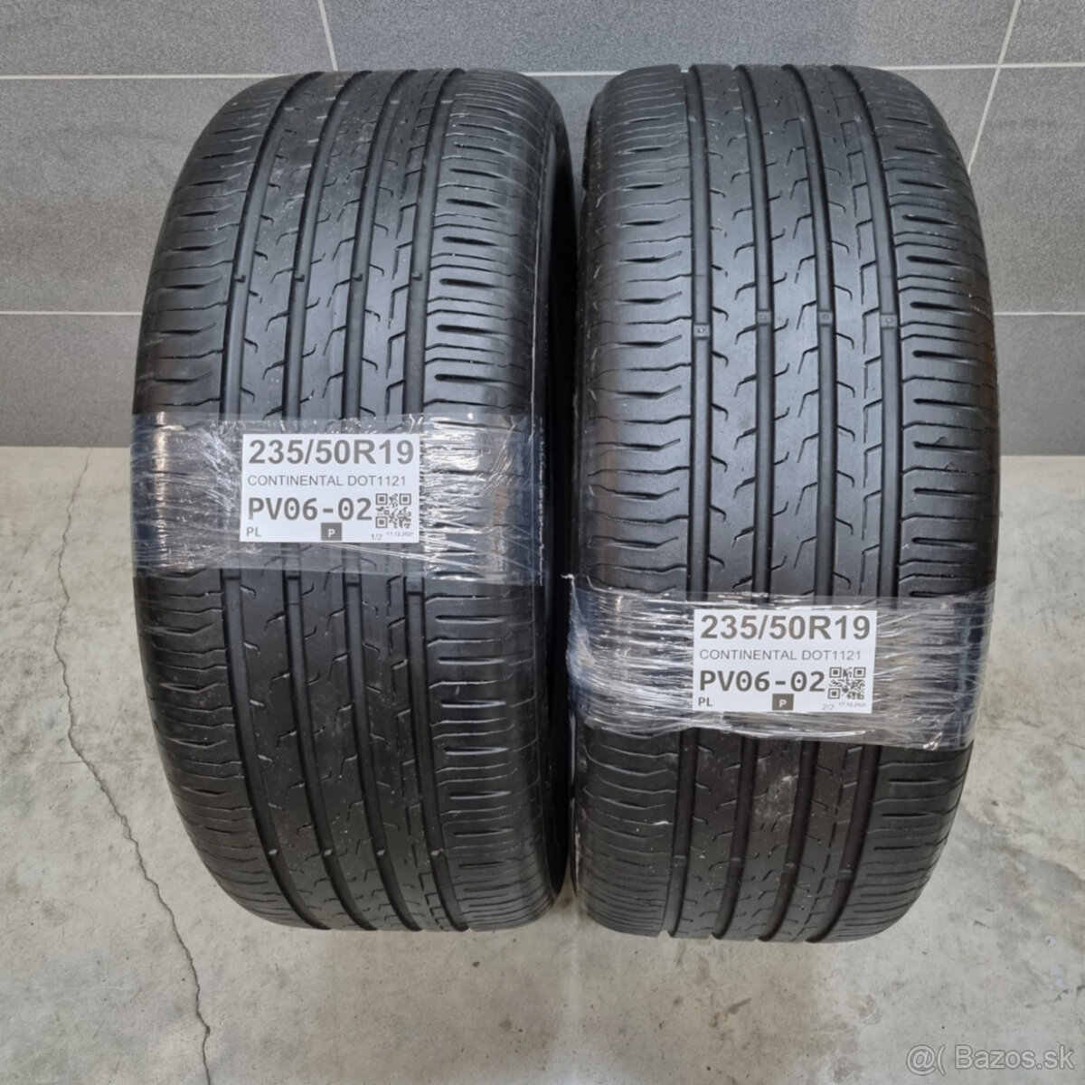 Letné pneumatiky 235/50 R19 CONTINENTAL
