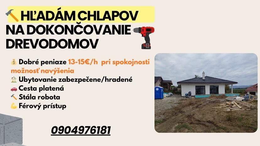 Dokončovanie drevodomov