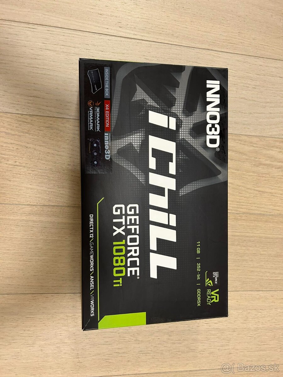 Inno3D iChill GeForce GTX 1080 TI X4 ULTRA, 11GB GDDR5X