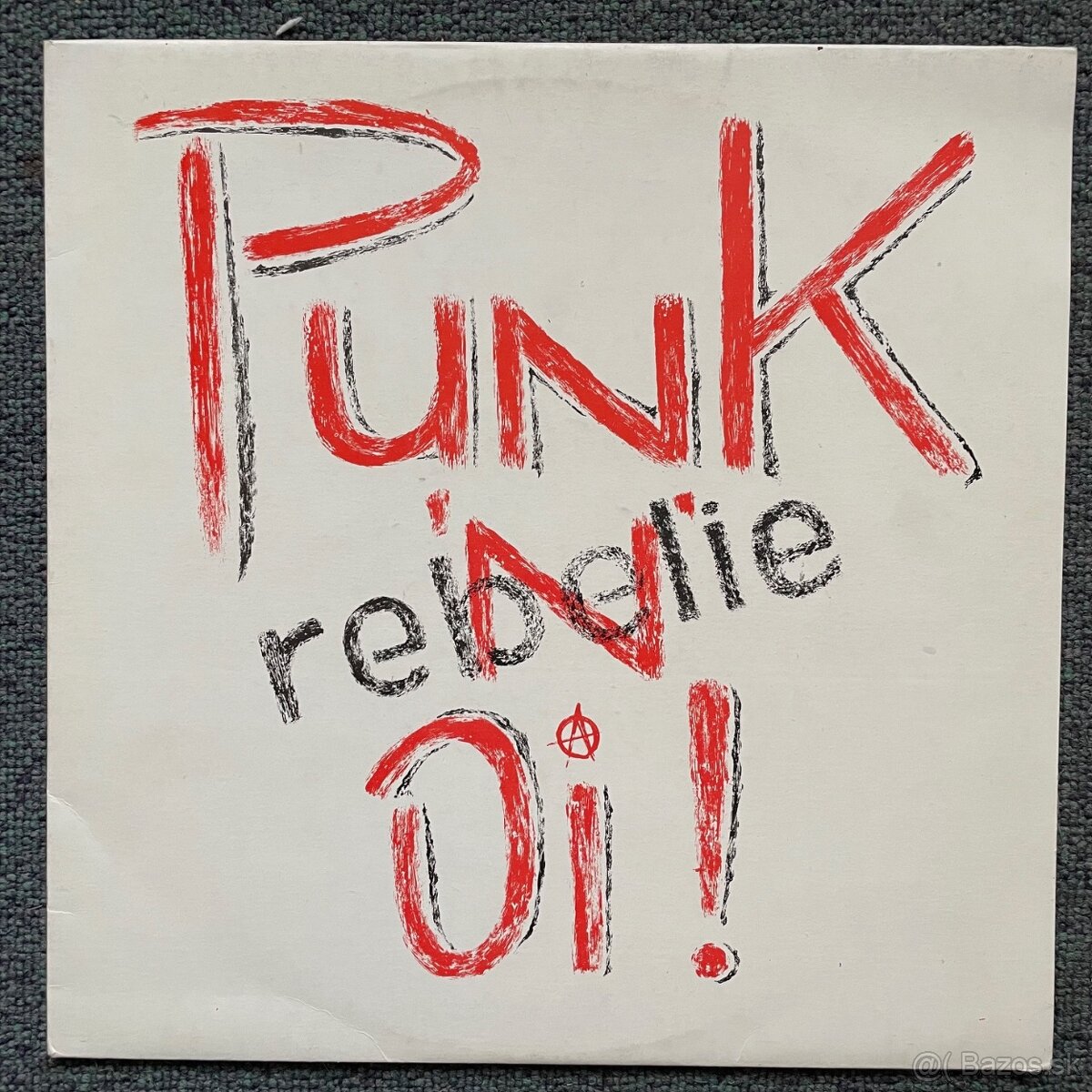 Rebelie Punk 'n' Oi vinyl skvelý stav
