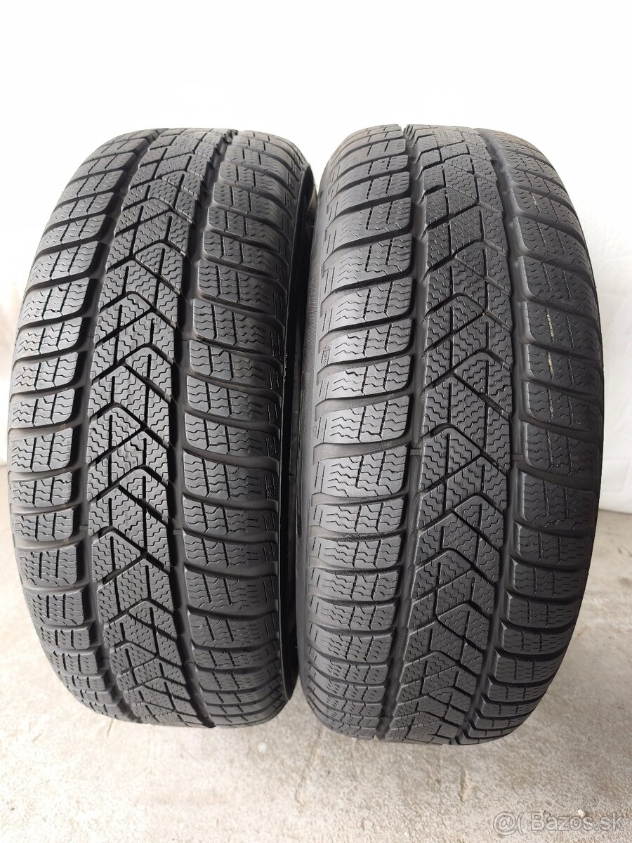 205/60 r16 zimné pneumatiky Pirelli 7,5-8mm