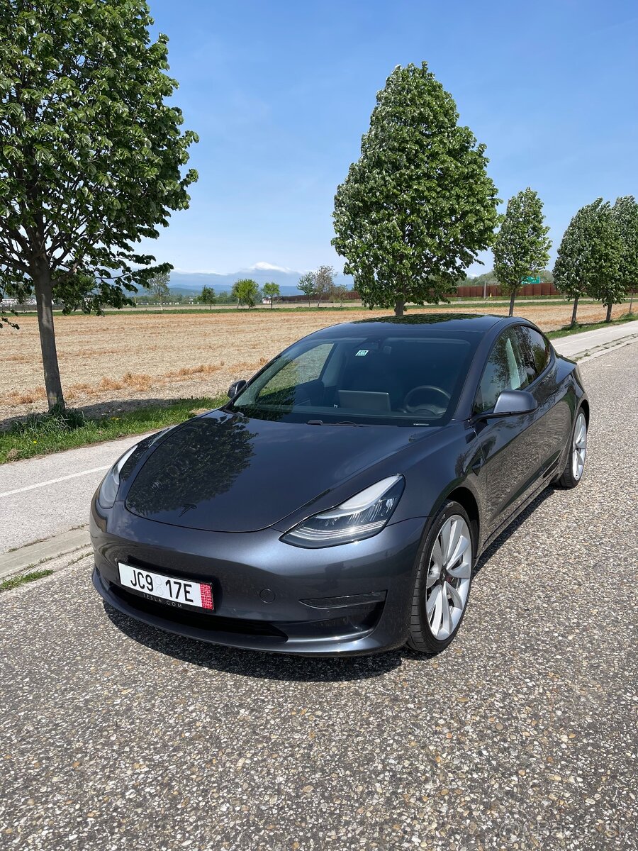 Tesla model 3 Performance ✅ odpocet DPH SOH 88%