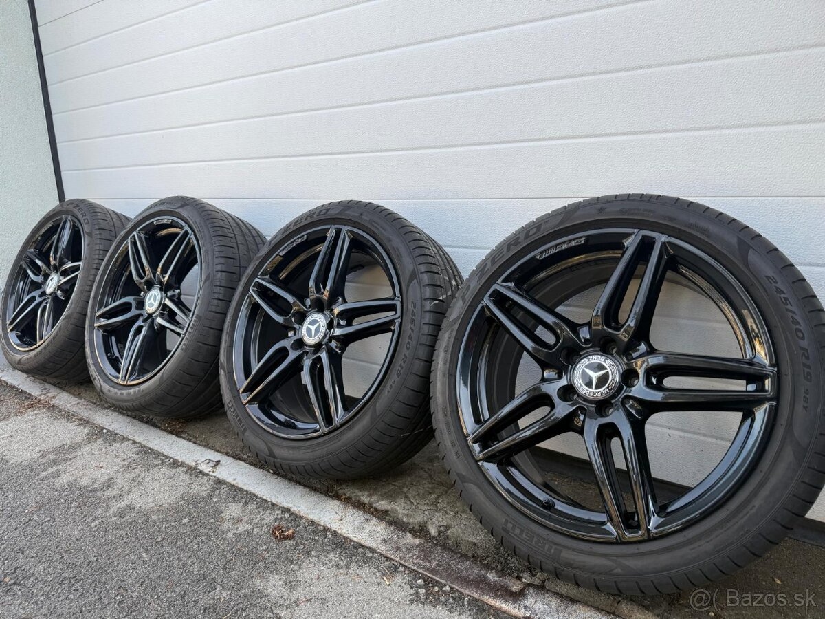 ORIGINAL MERCEDES E W213 AMG DISKY 5x112 R19 DVOJROZMER LETO