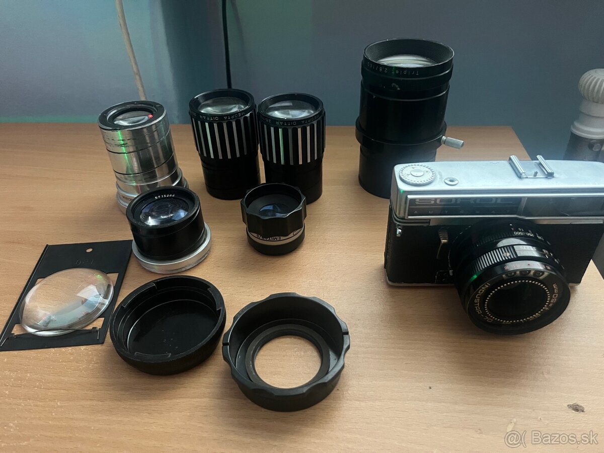 Predám vintage fotoaparát Sokol Automat