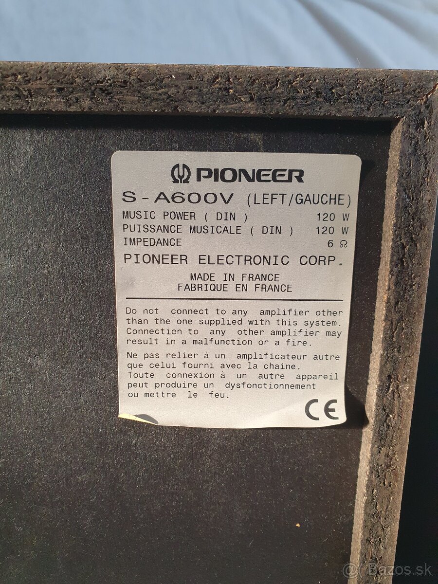 Reprobedne Pioneer S-A600V
