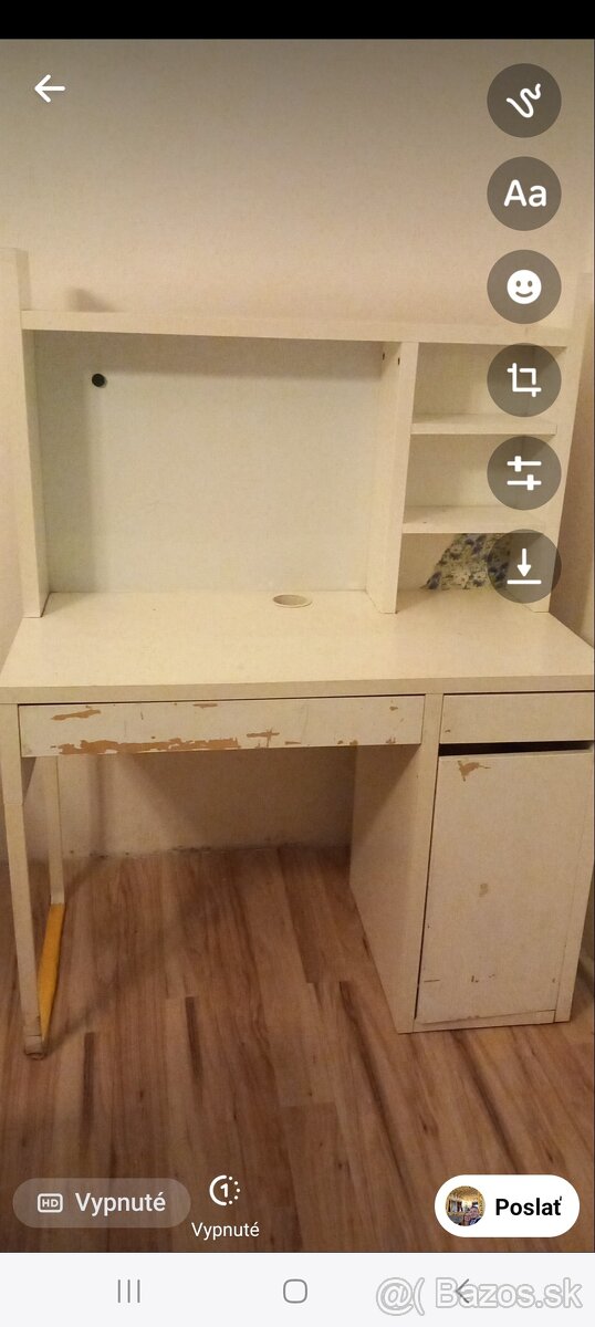 Ikea pisaci stolík darujem