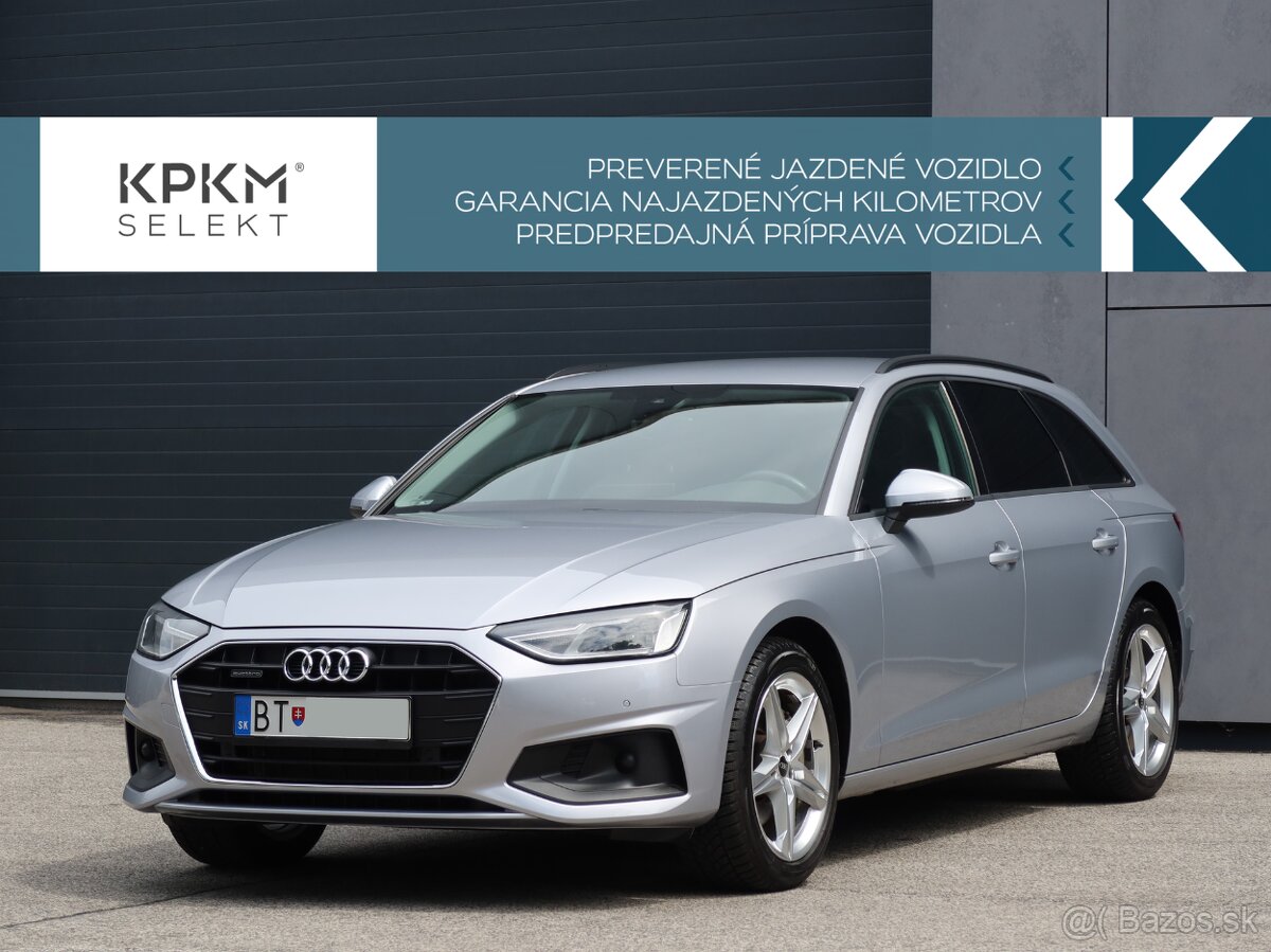 Audi A4 Avant 40TDI Quattro, kup.v SR, 1.majitel, od DPH