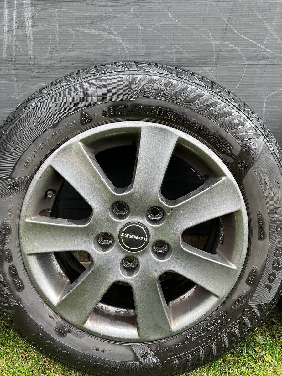 Originál elektróny Borbet R15 5x112
