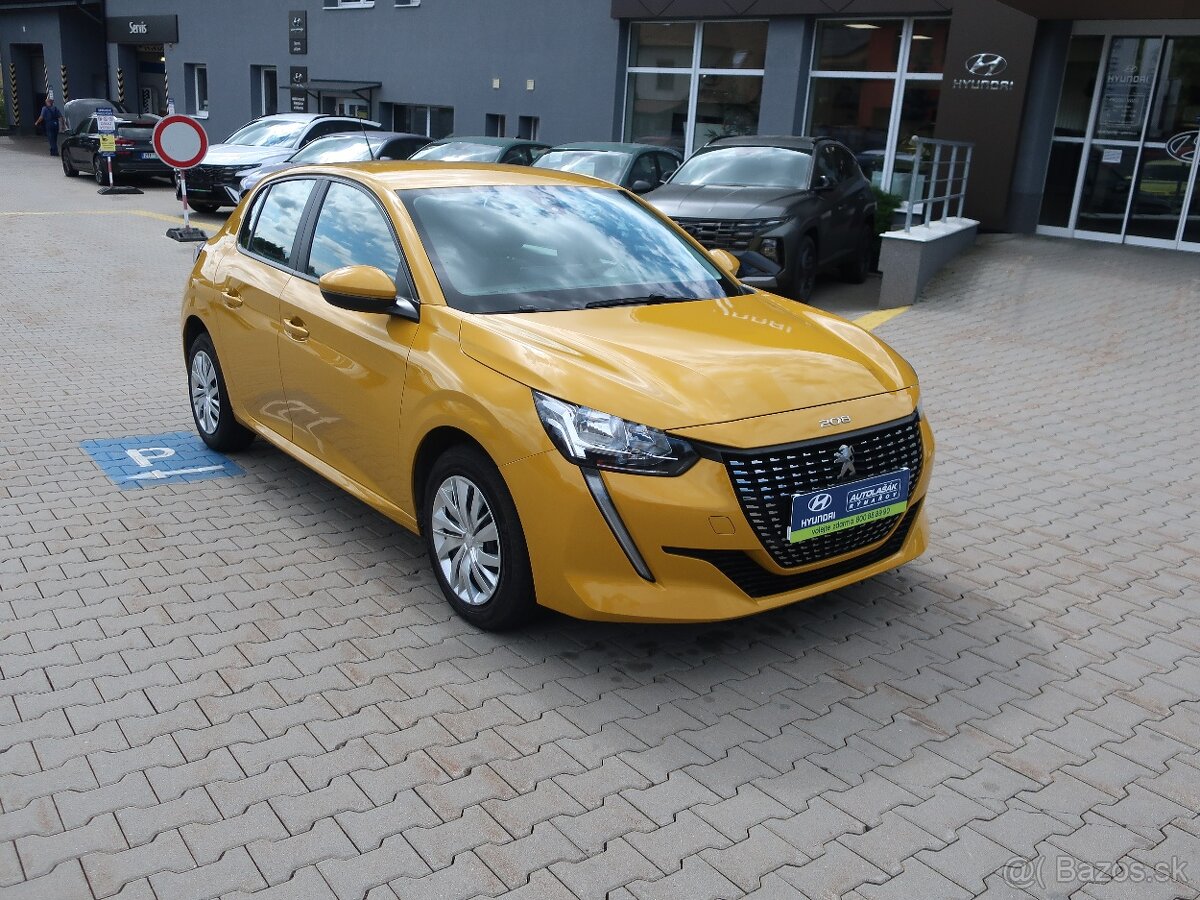 Peugeot 208 1.255kW ACTIVE KLIMA ČR SERVISKA