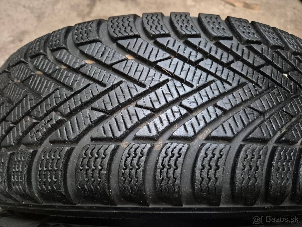 185/60 r16 zimné 4 ks PIRELLI dezén 8,7 - 7,6 mm