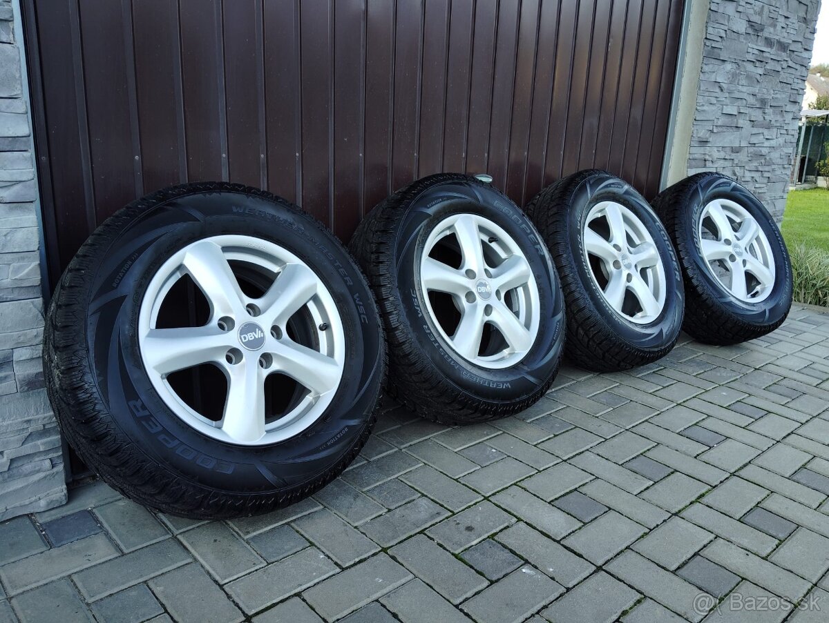 Zimná sada disky 5x114,3 + zimné pneumatiky 215/70R16