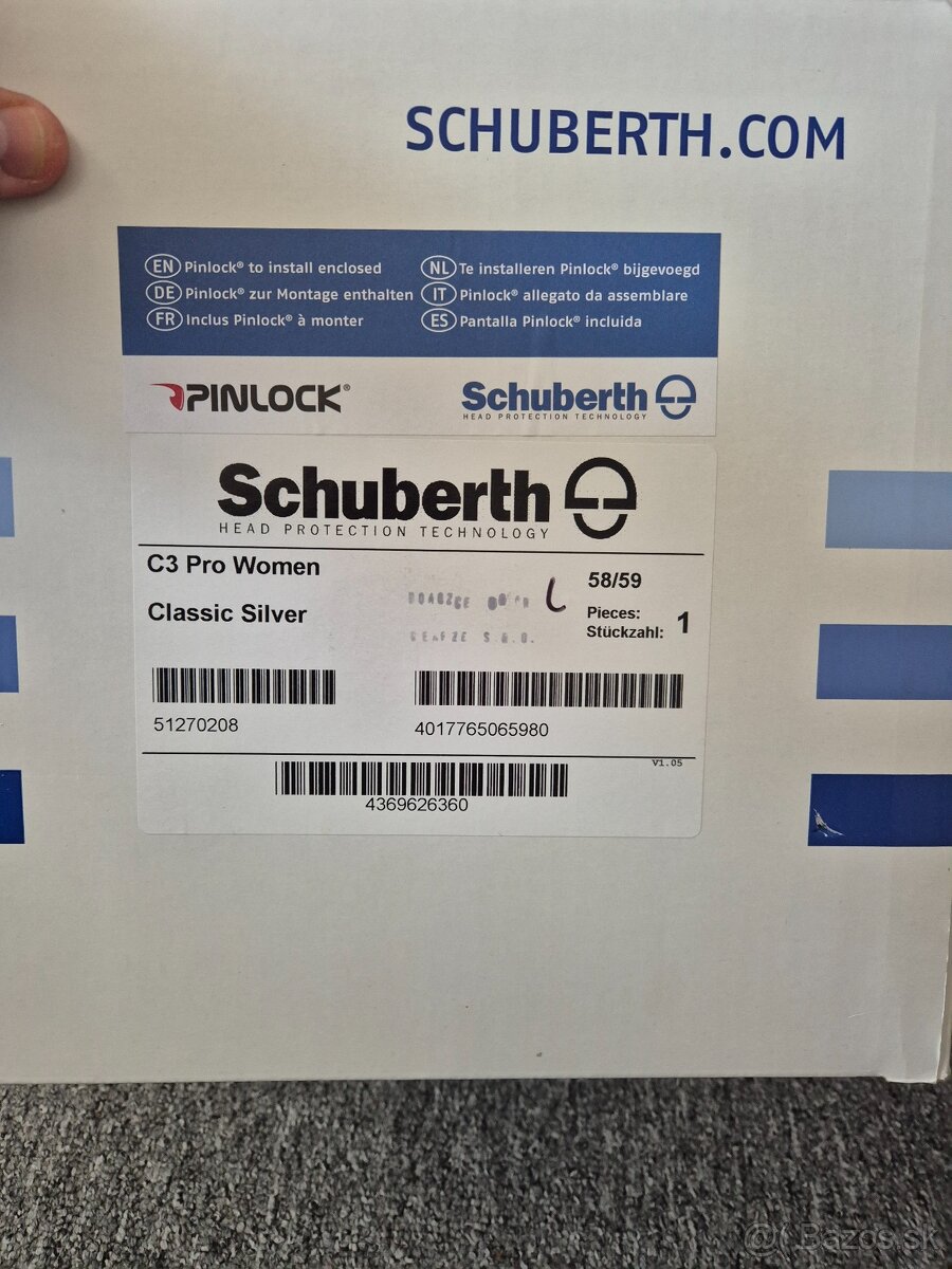 Schuberth prilba c3 pro