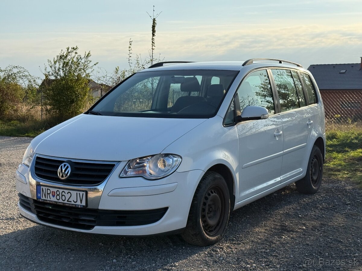 VW Touran facelift 1.9TDi 77kW BXE kupované na SK