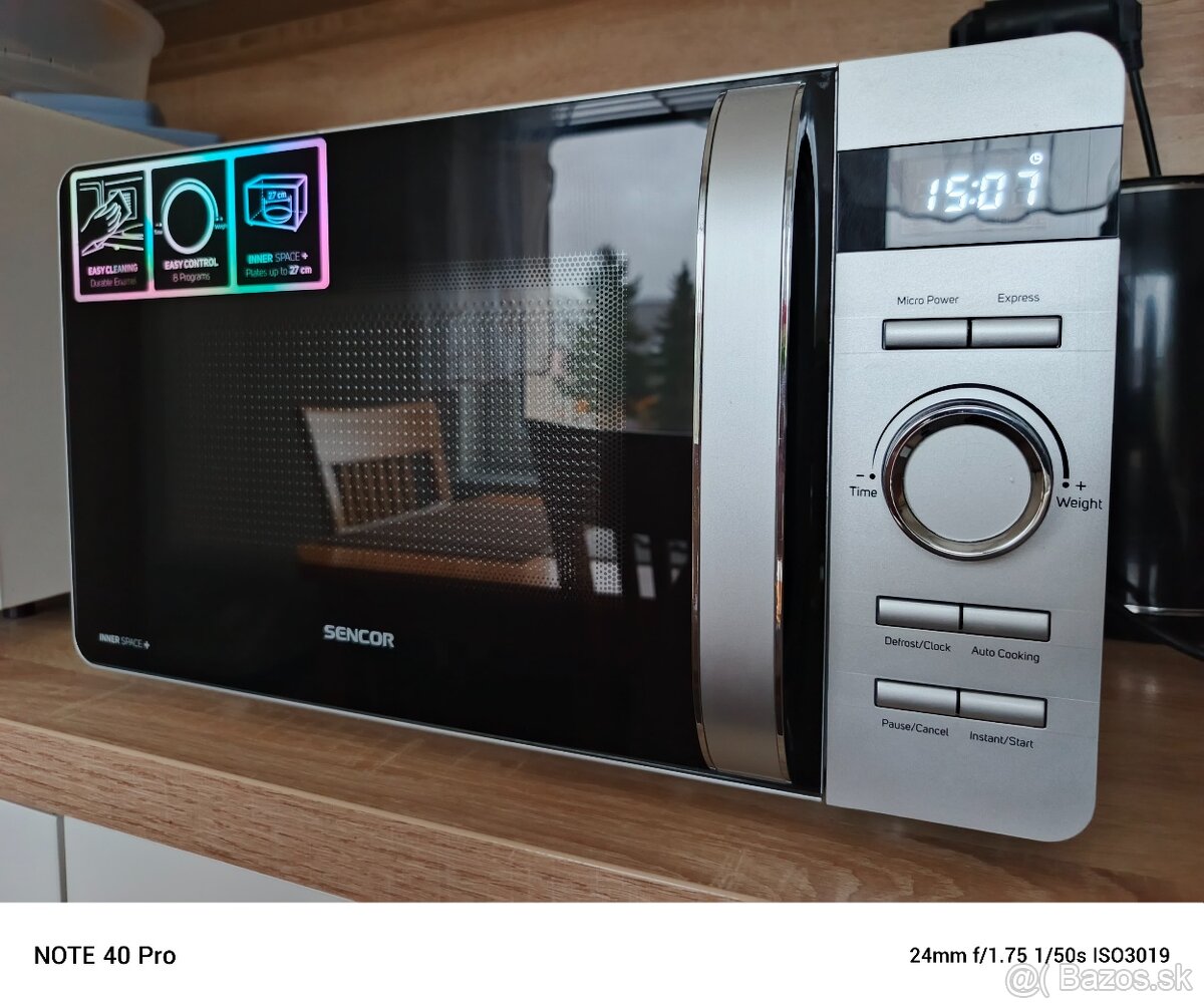 Predám mikrovlnnú rúru Sencor