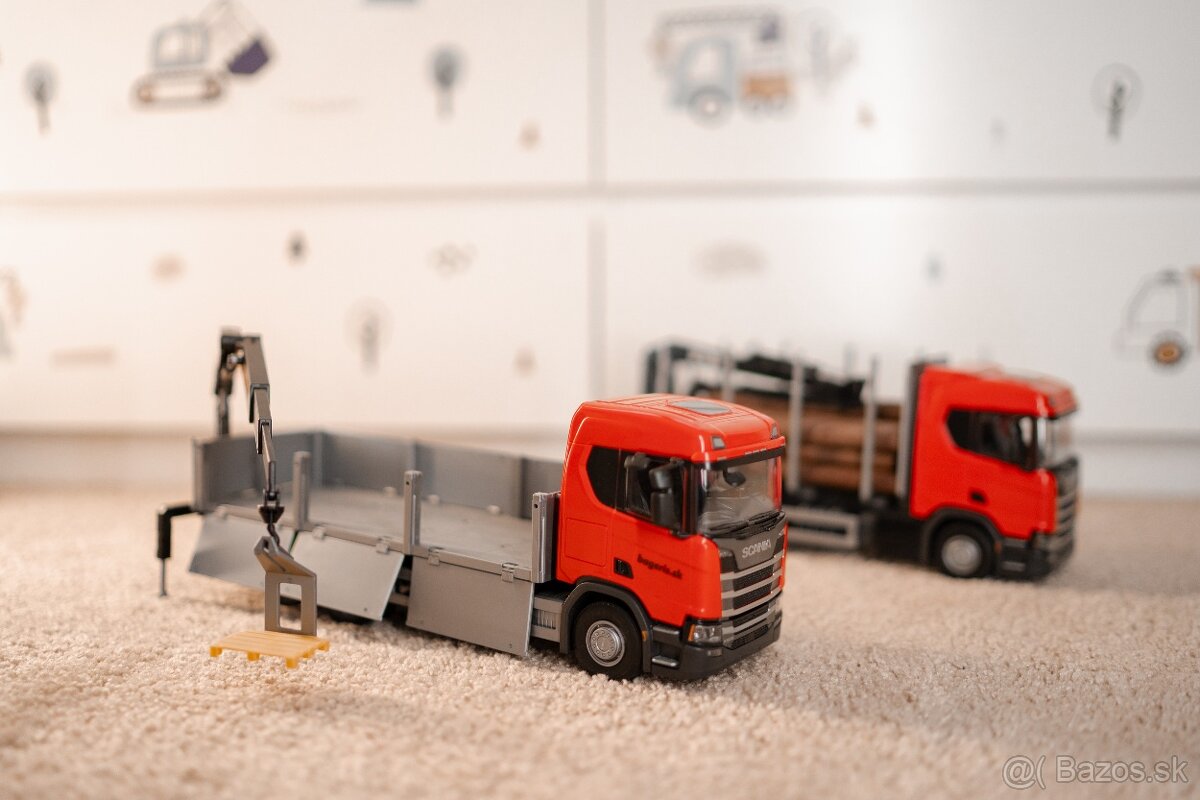 Hračka kamión pre deti Scania a Volvo