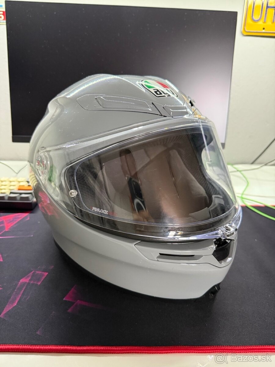 AGV K6 Nardo Gray