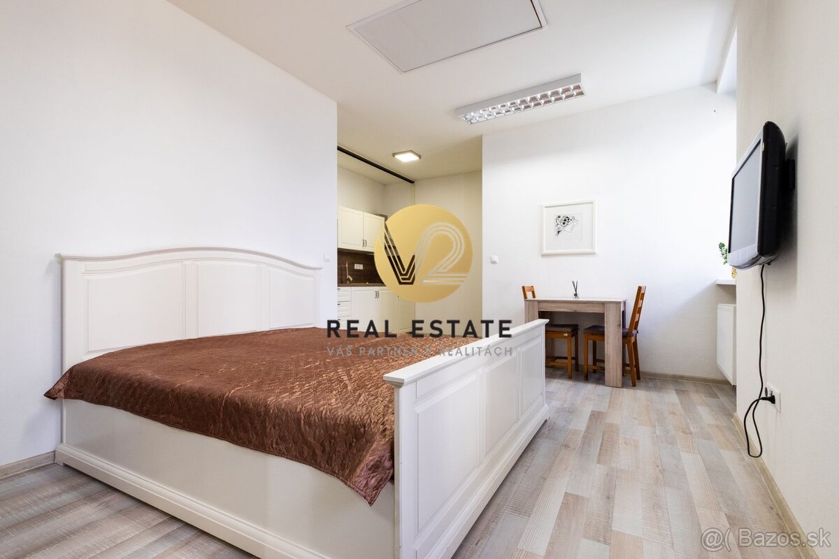 PRENÁJOM 1izb. byt so záhradou v Centre Nitry