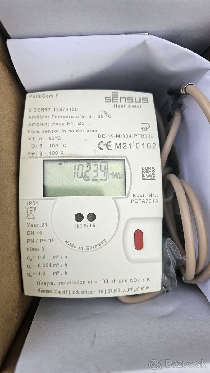 Merače tepla Sensus