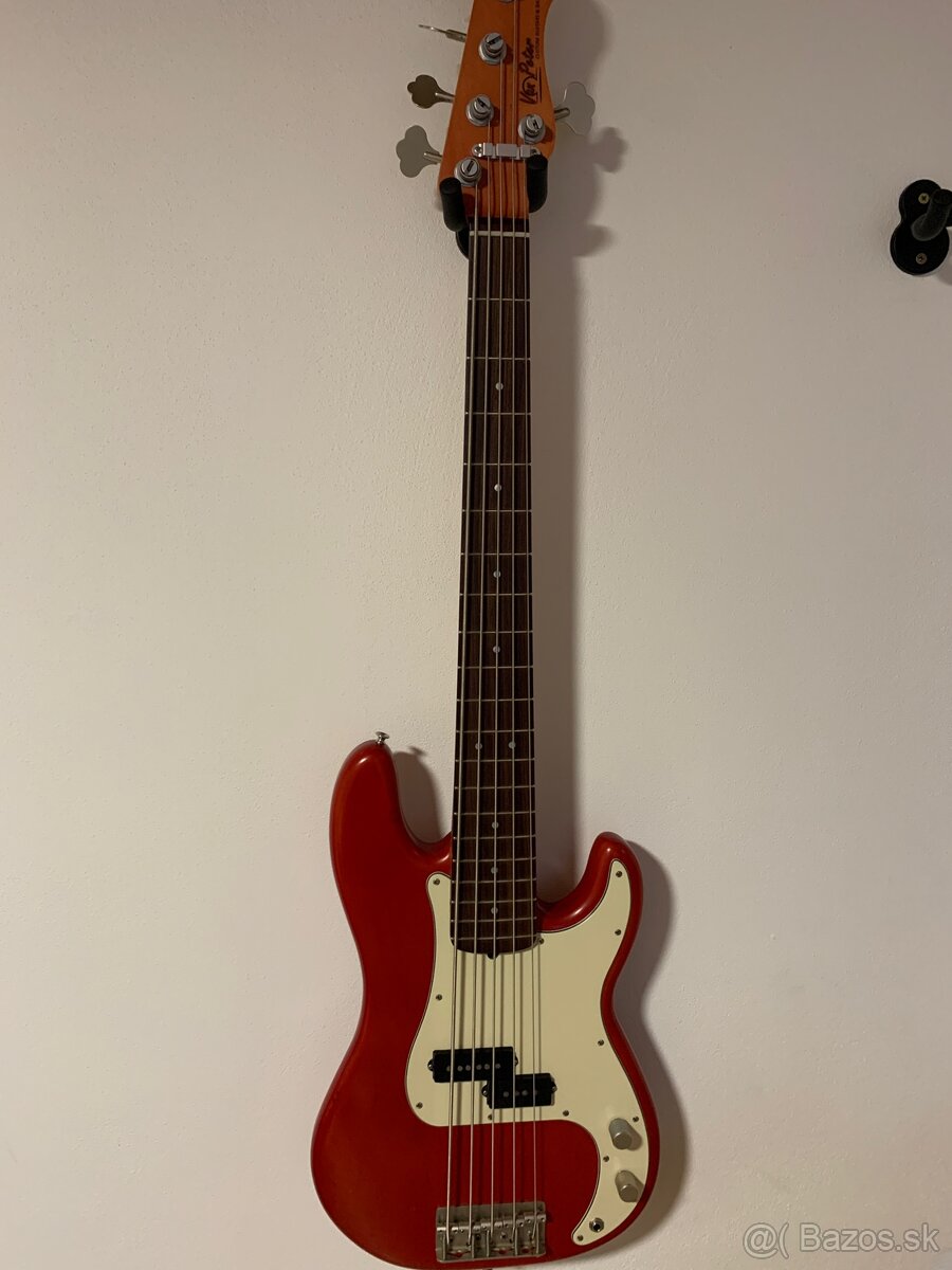 Predam bass gitaru VAN PETER CUSTOM BASS 5