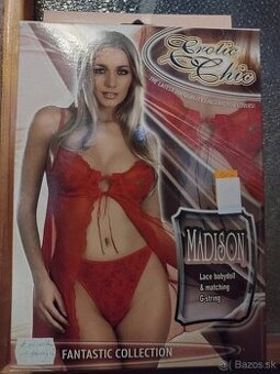 47- košieľka + tangonohavičky M