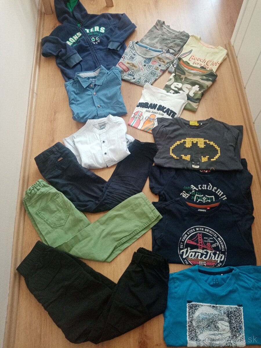 Balik oblecenia pre chlapca vel. 116/122