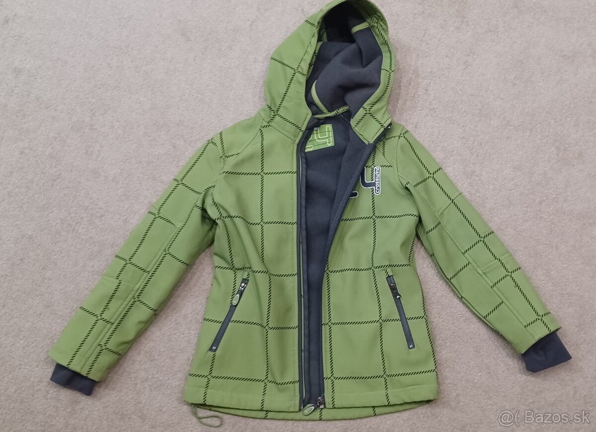Predám detskú softshell bundu veľkosť 128