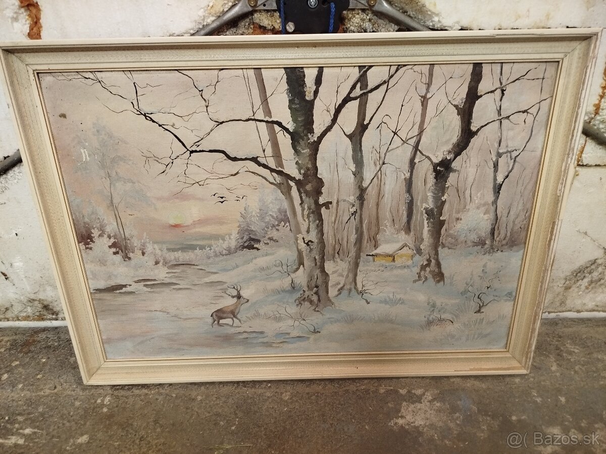 Predám starožitné obrazy