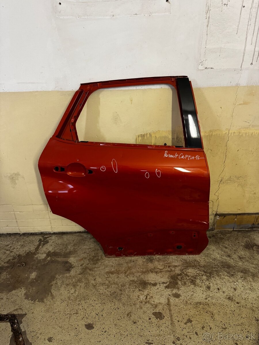 Renault Captur 2013- pravé zadné dvere
