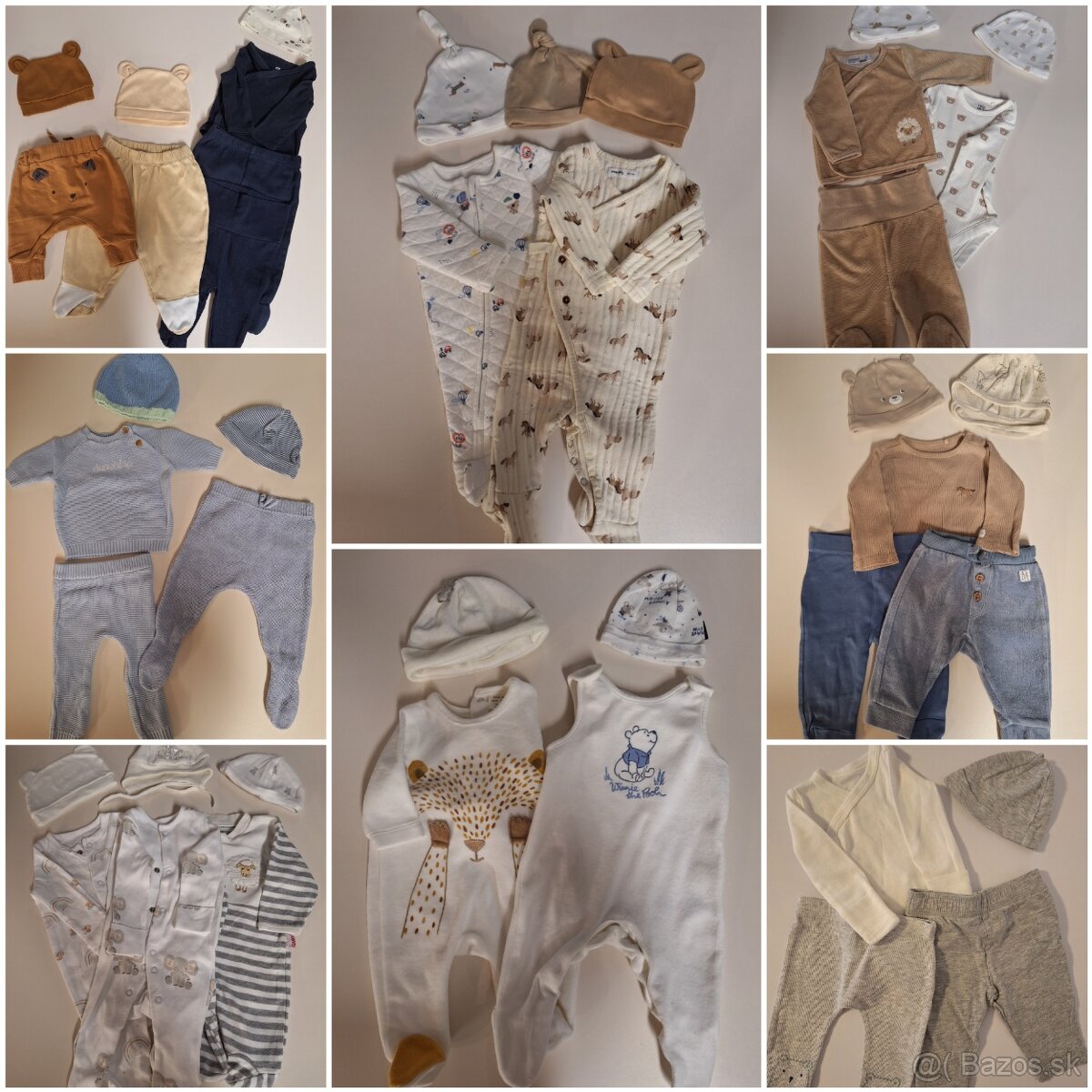 Balik oblecenia newborn