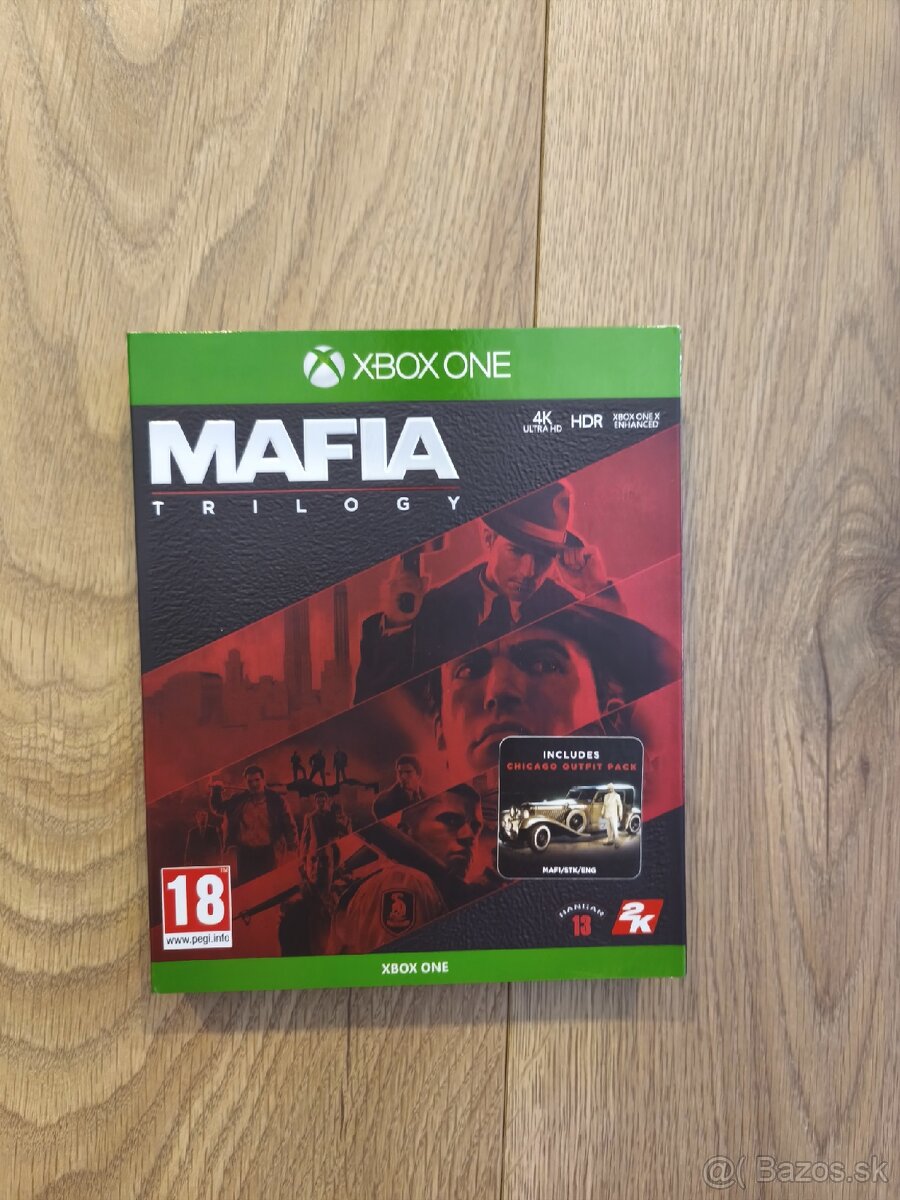Mafia trilogy na Xbox (3cd)