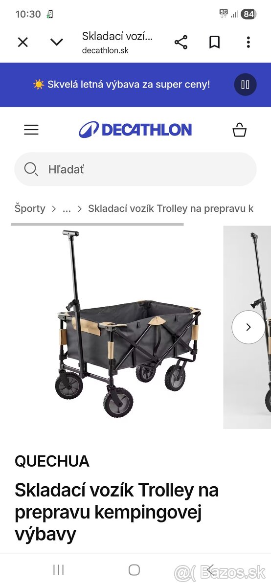 Skladaci vozik Trolley