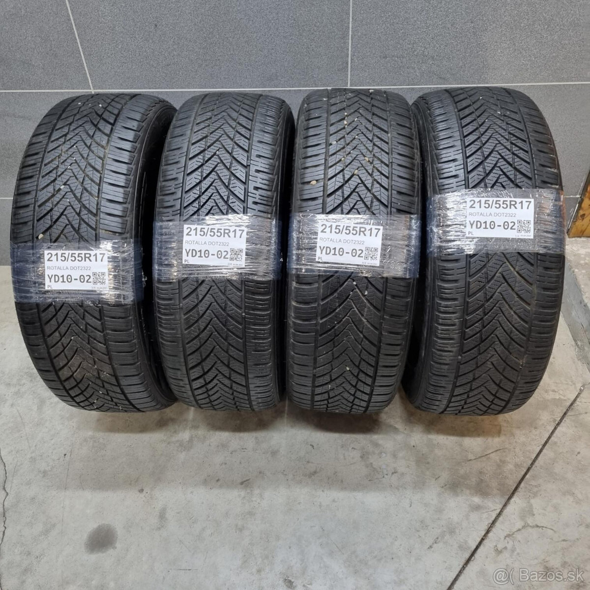 Celoročné pneumatiky 215/55 R17 ROTALLA DOT2322