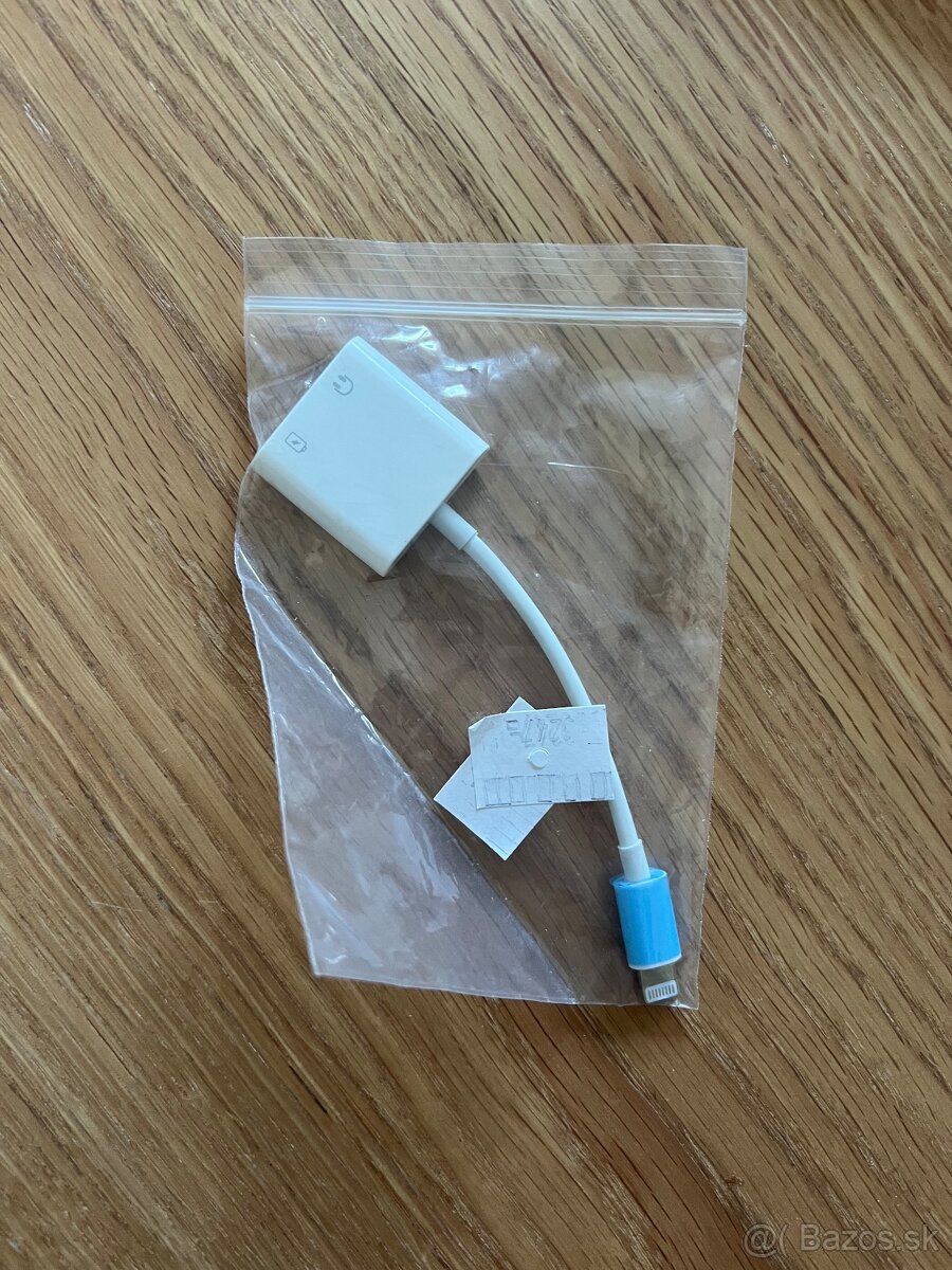 Redukcia apple lighting na lighting + 3,5 mm jack