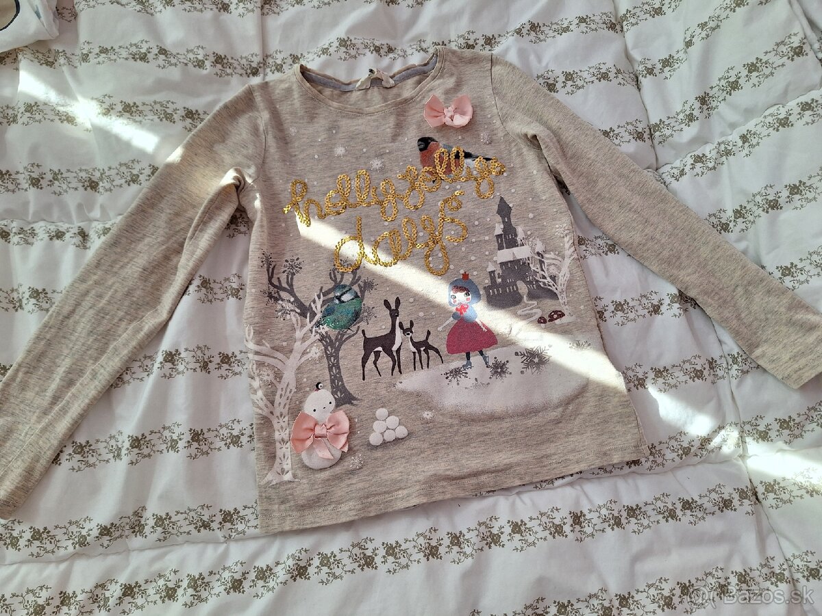 Elastické tričko H&M v.122/128