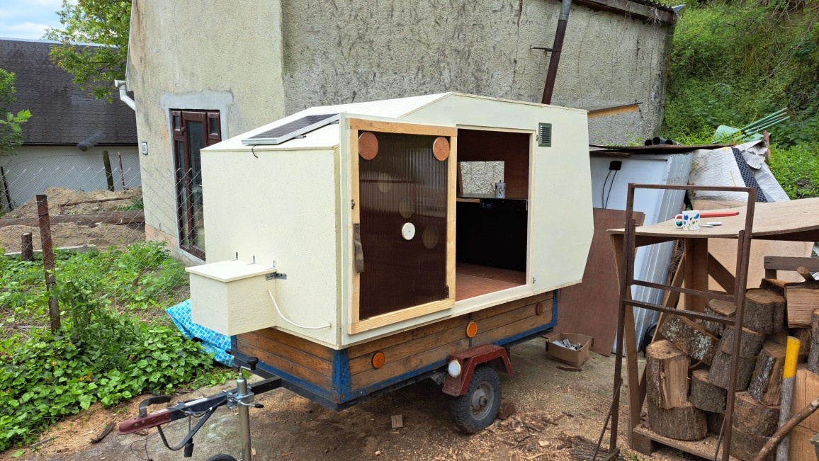 obytny prives, karavan do vozika, kemping, minicamper