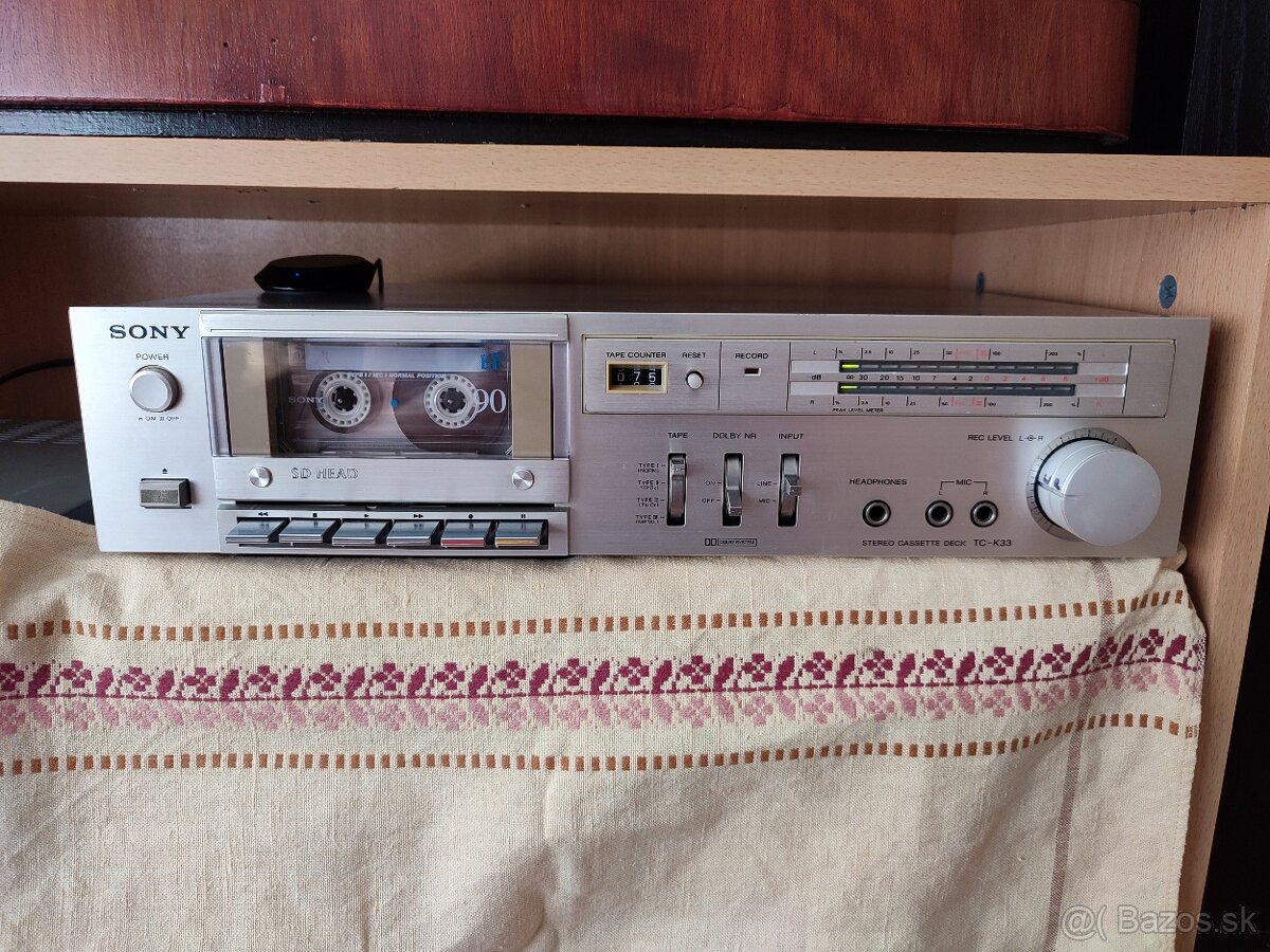 Sony TC-K33 tape deck