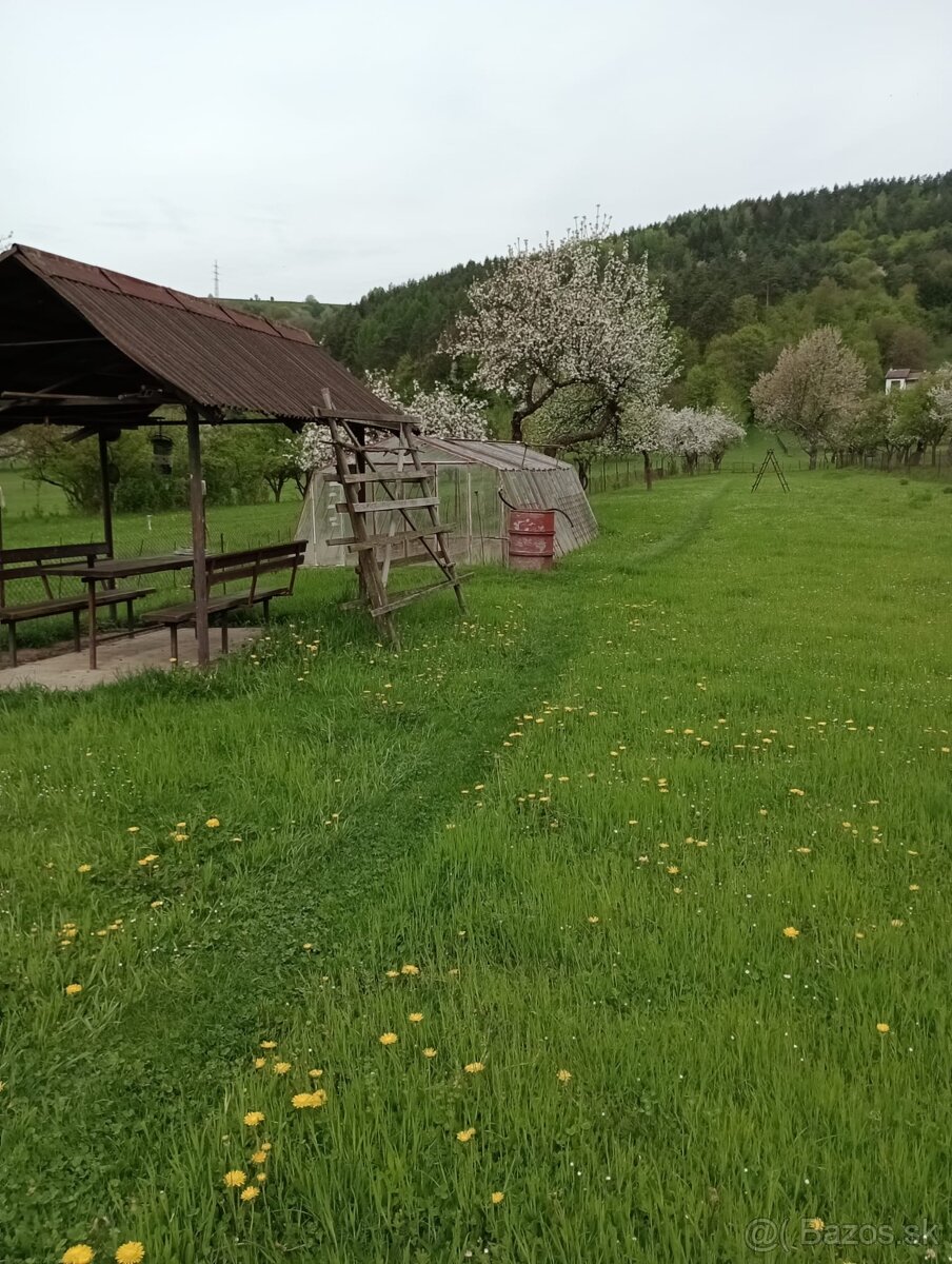 Lučatín - predaj rodinného domu s veľkou záhradou