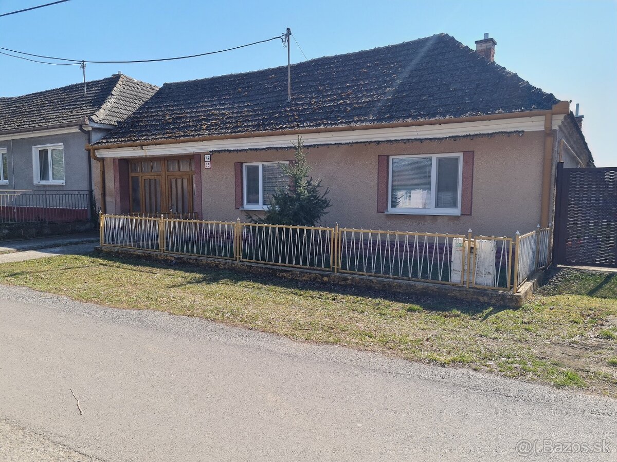 3.izb RD Drahovce Slnečný pozemok