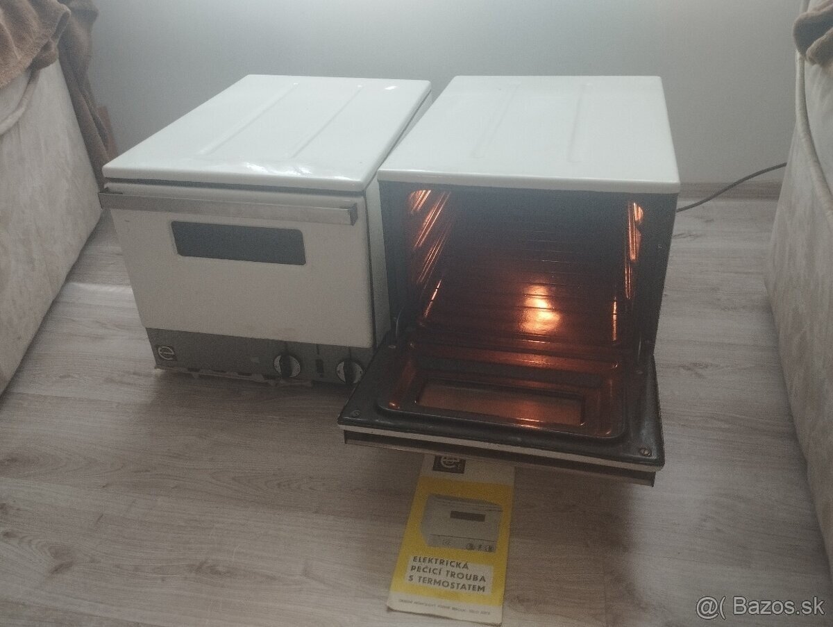 Elektrická rúra s termostatom