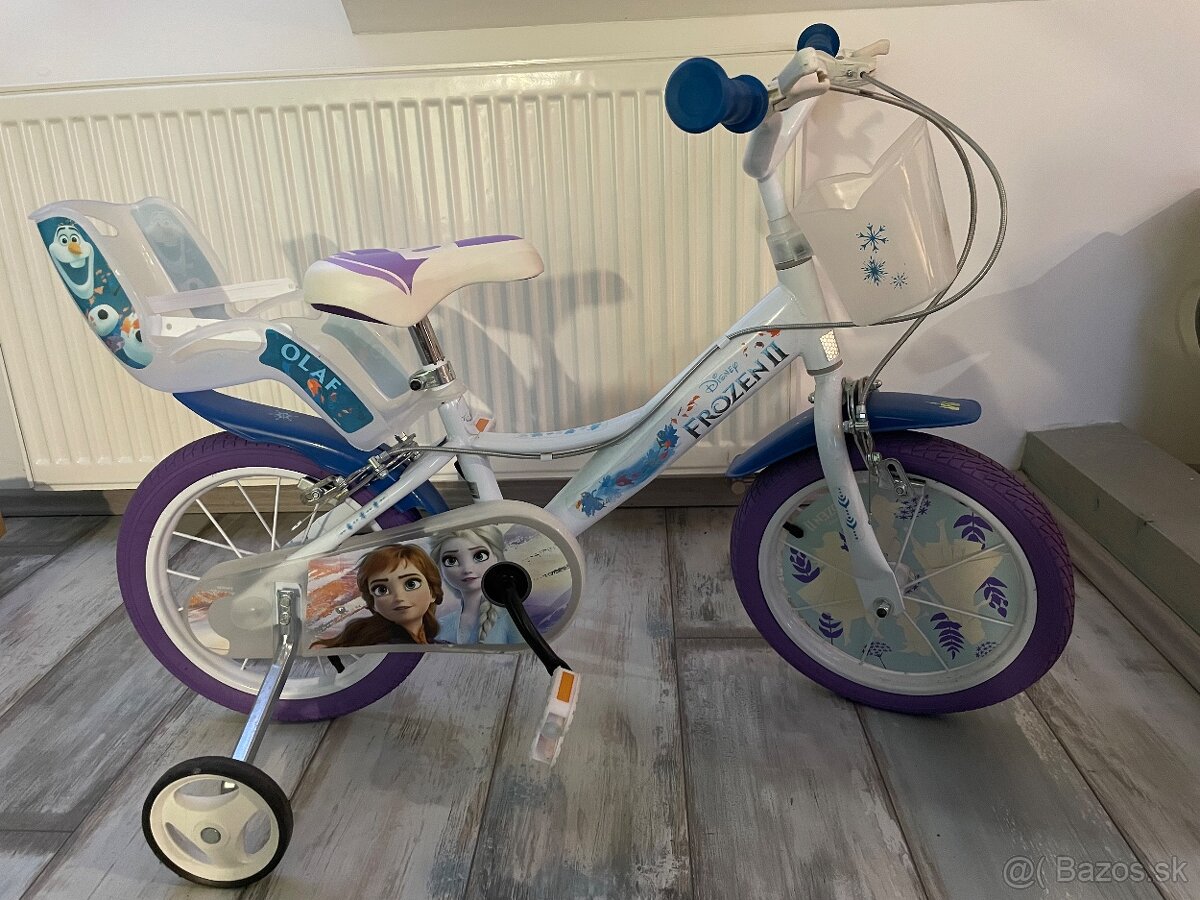 Predam dievcensky bicykel FROZEN
