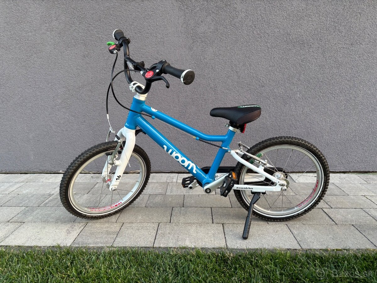 Woom 3 - 16 ultraľahký bicykel