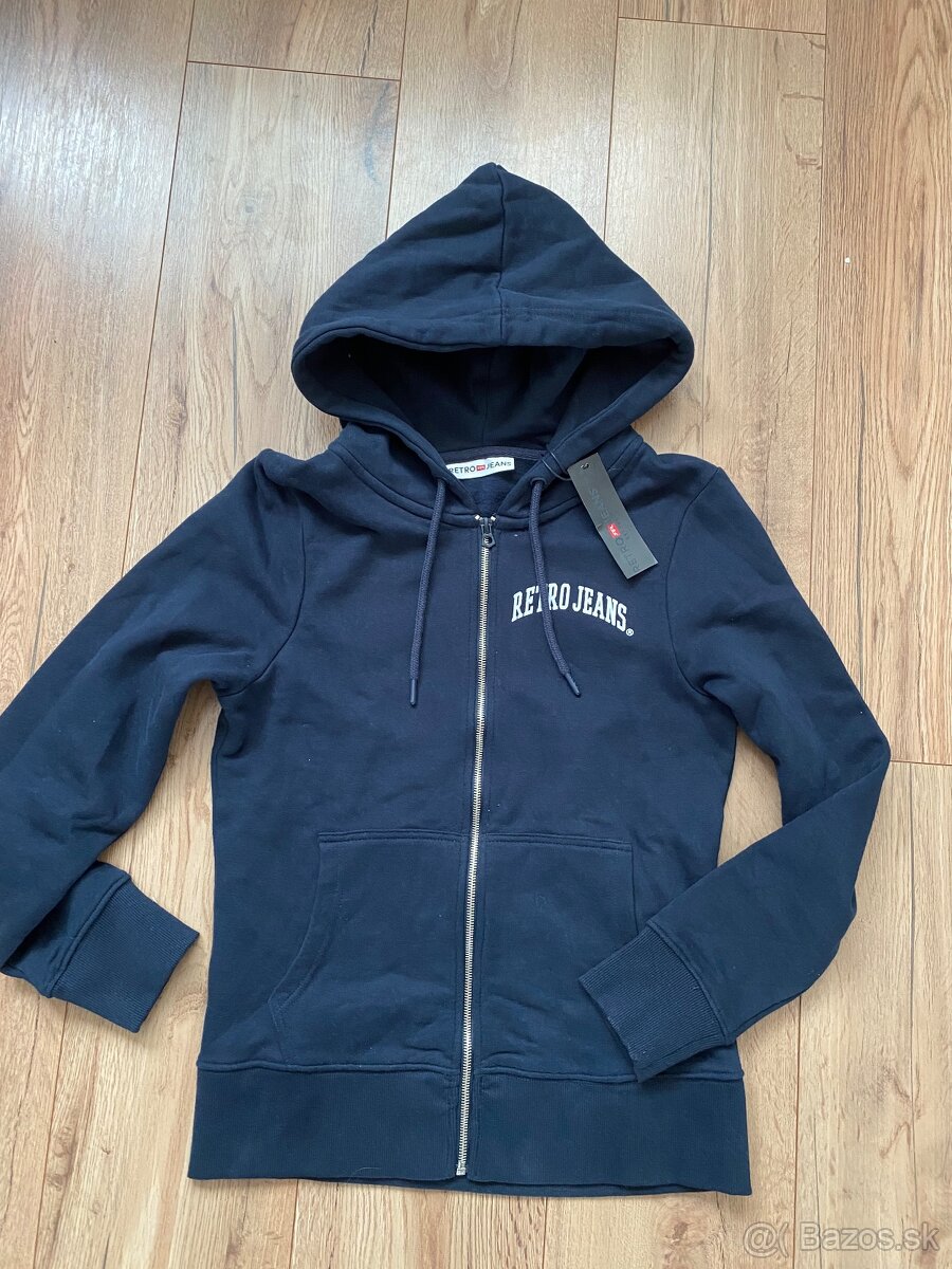 Damska dlhsia mikina Retro jeans