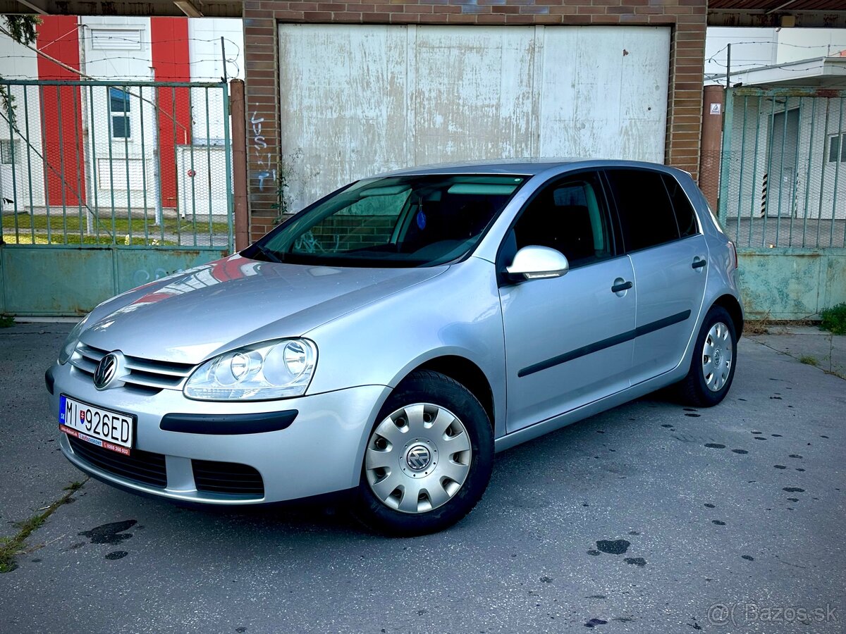 Volkswagen Golf 5 1.4 MPI NOVÁ STK/EK , 122 000km