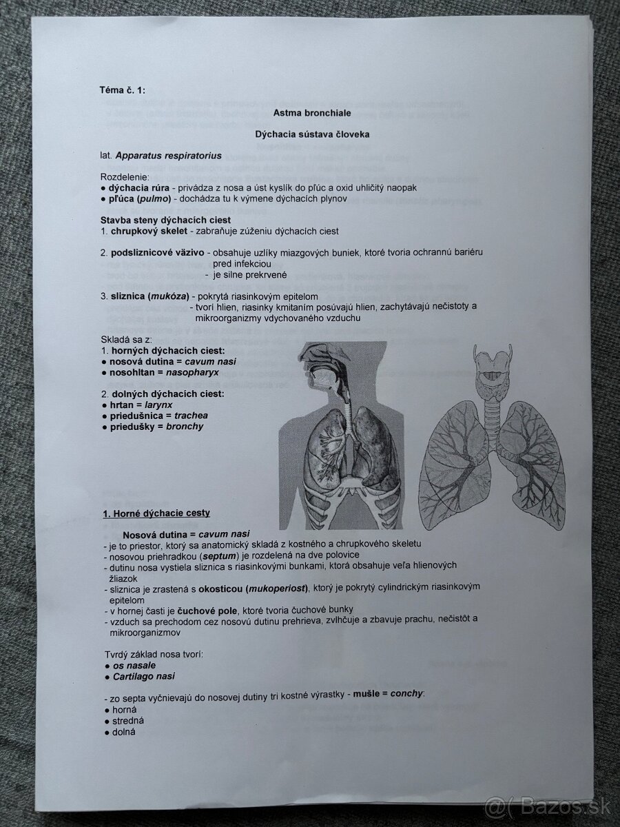 Komplet maturitné témy - praktická sestra PRS
