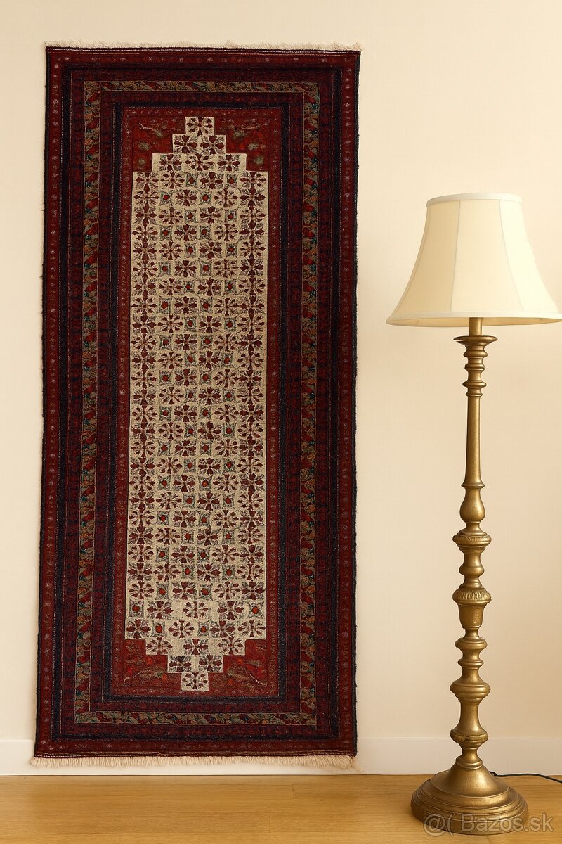 ⭐Hodvábny investičný ručne viazaný Kashmir 199x99 cm ⭐