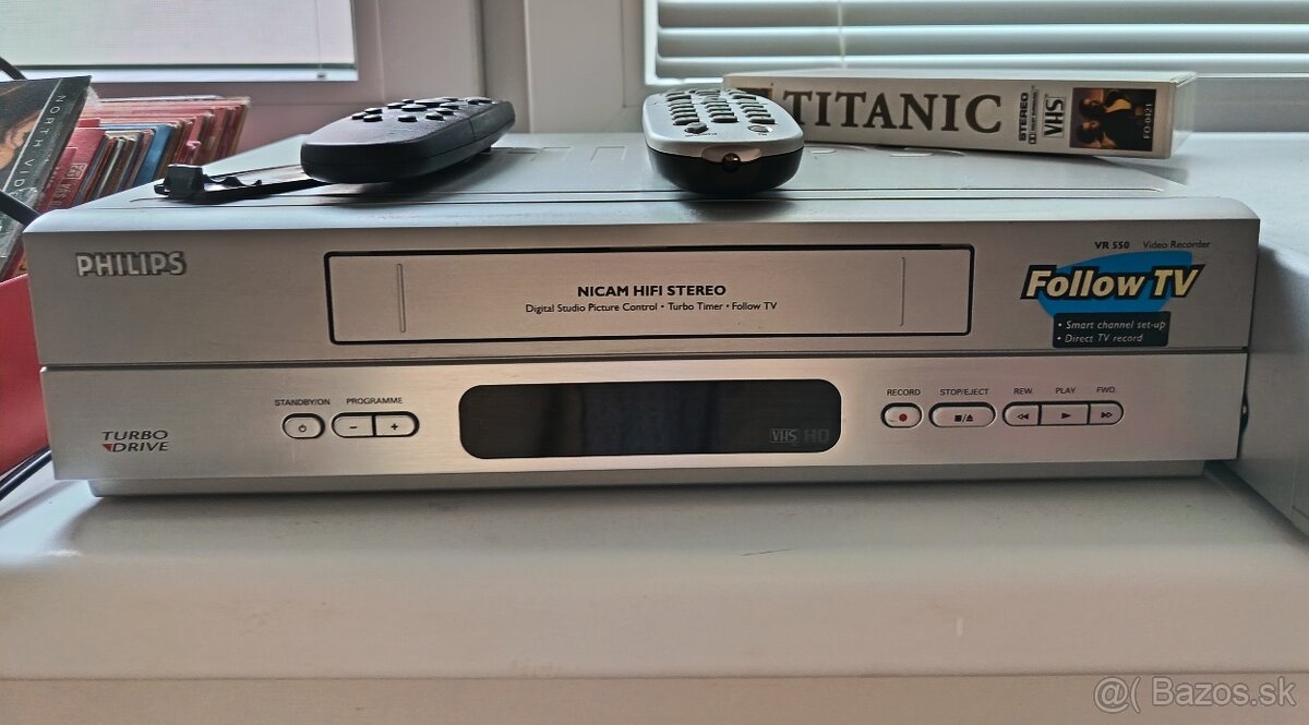 Video a DVD rekordér Philips