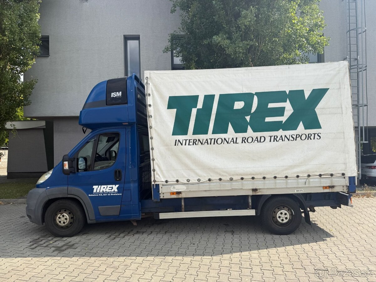 FIAT DUCATO 3.0HPI VALNÍK●SPACIA NADSTAVBA●PLACHTA●